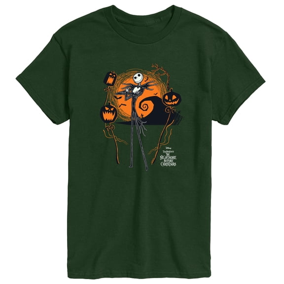 The Nightmare Before Christmas - Jack Scene - Men's Short Sleeve Graphic T-Shirt