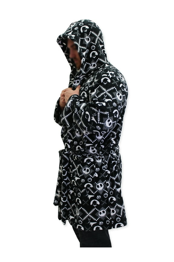 The Nightmare Before Christmas Jack Skellington Adult Hooded Robe UF21492RB