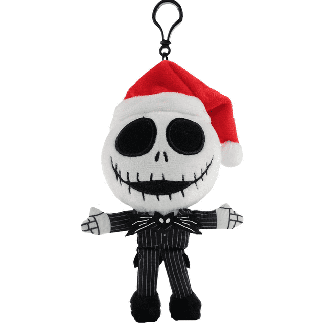 The Nightmare Before Christmas Jack Skellington Plush Clip-on, 6 inches ...