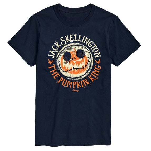 The Nightmare Before Christmas - Jack Skellington Pumpkin King - Men's Short Sleeve Graphic T-Shirt