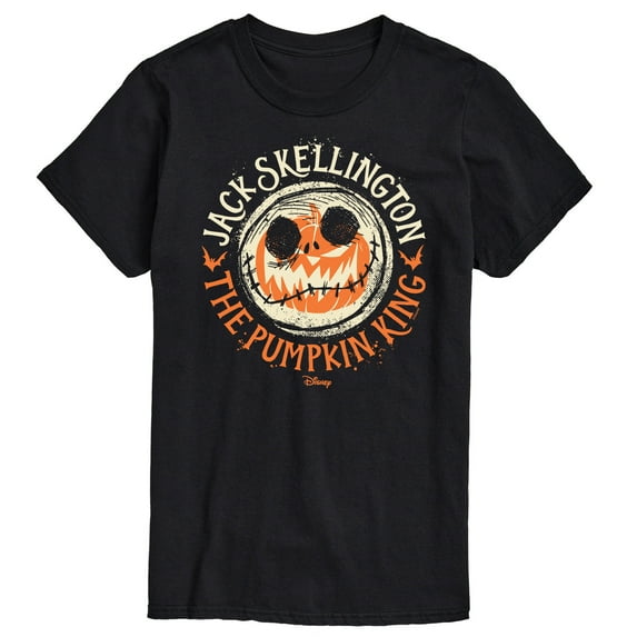 The Nightmare Before Christmas - Jack Skellington Pumpkin King - Men's Short Sleeve Graphic T-Shirt
