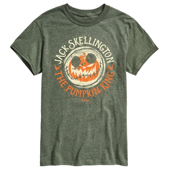 The Nightmare Before Christmas - Jack Skellington Pumpkin King - Men's Short Sleeve Graphic T-Shirt