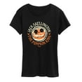 thumbnail image 1 of The Nightmare Before Christmas - Jack Skellington Pumpkin King - Women's Short Sleeve Graphic T-Shirt, 1 of 5