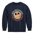 thumbnail image 1 of The Nightmare Before Christmas - Jack Skellington Pumpkin King - Youth Crewneck Fleece Sweatshirt, 1 of 5