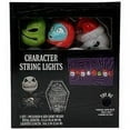 thumbnail image 1 of The Nightmare Before Christmas Jack Skellington, Sally & Oogie Boogie Man Light Up Character String Lights - 8 LED Lights, 1 of 2
