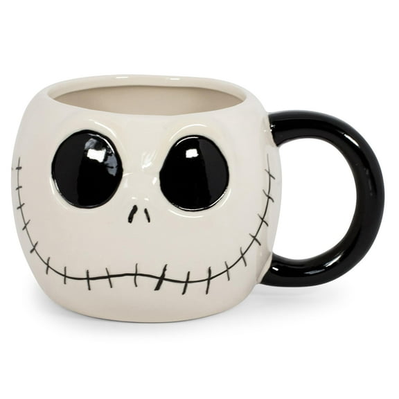 The Nightmare Before Christmas Jack Skellington Sculpted Coffee Mug | 20 Ounces