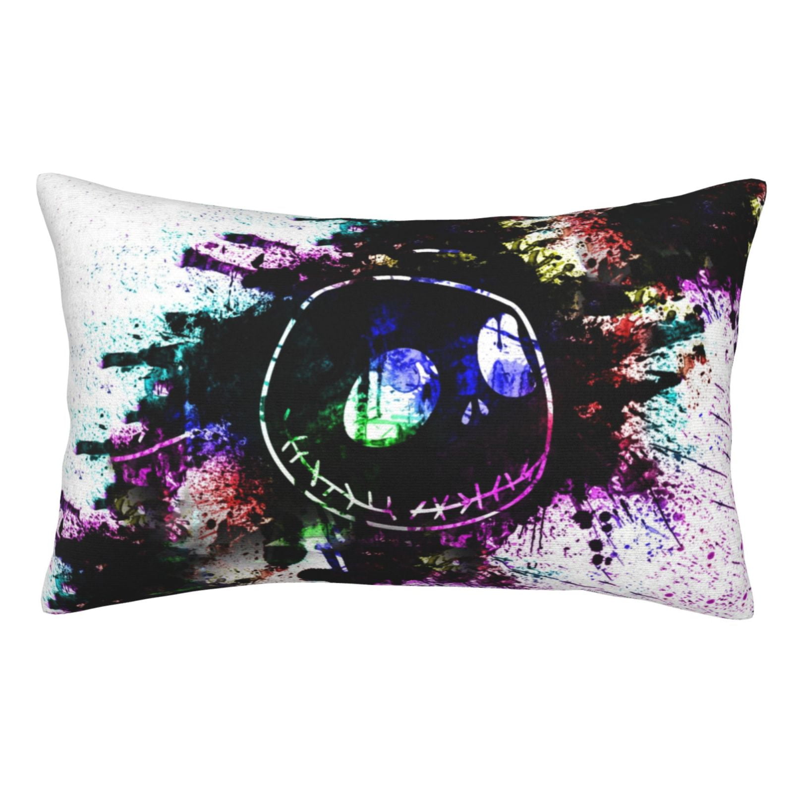 The Nightmare Before Christmas Jack Skellington Skull Pillowcase Decor