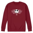 thumbnail image 1 of The Nightmare Before Christmas - Jack Webs - Men's Crew Fleece Sweatshirt, 1 of 3