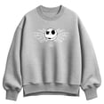 thumbnail image 1 of The Nightmare Before Christmas - Jack Webs - Women's Oversized Fleece Crew Sweatshirt, 1 of 3