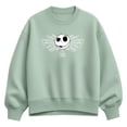 thumbnail image 1 of The Nightmare Before Christmas - Jack Webs - Women's Oversized Fleece Crew Sweatshirt, 1 of 3
