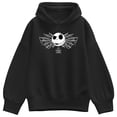 thumbnail image 1 of The Nightmare Before Christmas - Jack Webs - Women's Oversized Fleece Hoodie Sweatshirt, 1 of 3