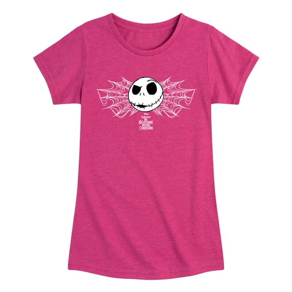 The Nightmare Before Christmas - Jack Webs - Youth Girls Fitted Short Sleeve T-Shirt