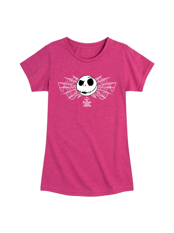 - Jack Webs Girls' Fitted Short Sleeve Graphic T-Shirt