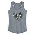 thumbnail image 1 of The Nightmare Before Christmas - Jack and Sally Love Eternal - Women's Racerback Tank Top, 1 of 5