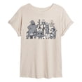 thumbnail image 1 of The Nightmare Before Christmas - Lineup - Juniors Oversized Graphic T-Shirt, 1 of 4