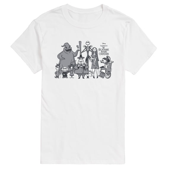 The Nightmare Before Christmas - Lineup - Men's Short Sleeve Graphic T-Shirt