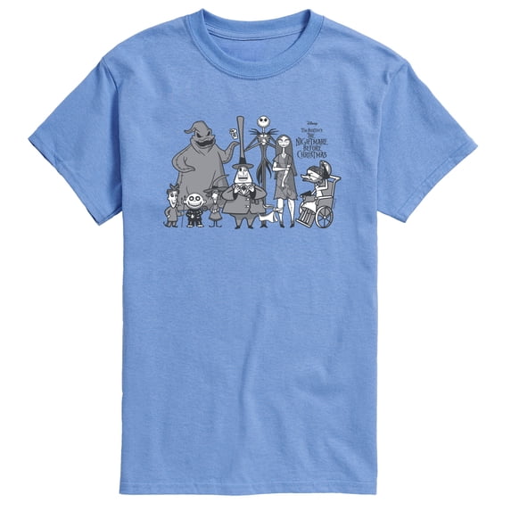 The Nightmare Before Christmas - Lineup - Men's Short Sleeve Graphic T-Shirt