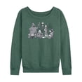 thumbnail image 1 of The Nightmare Before Christmas - Lineup - Women's French Terry Long Sleeve Pullover, 1 of 4