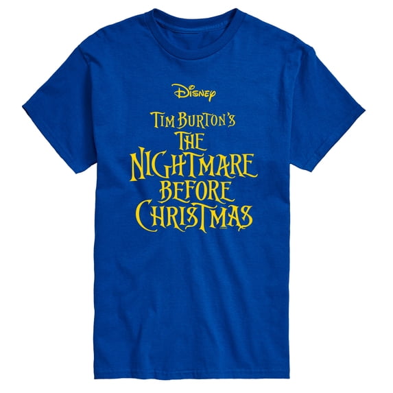 The Nightmare Before Christmas - Logo - Men's Short Sleeve Graphic T-Shirt