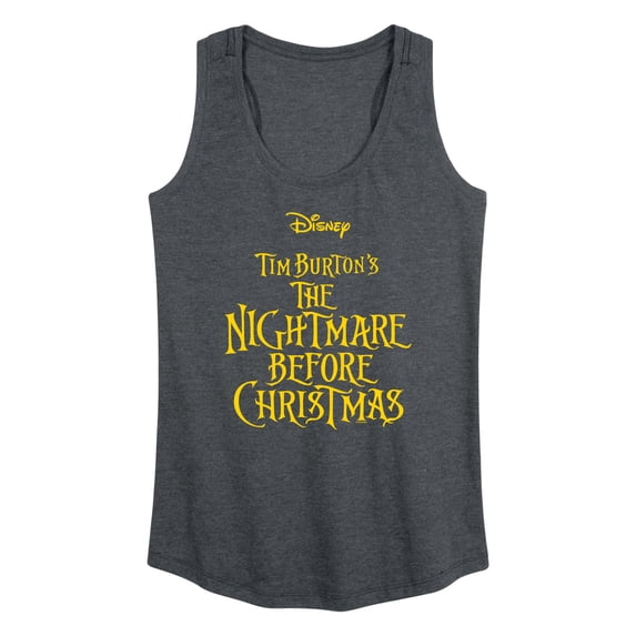 The Nightmare Before Christmas - Logo - Women's Racerback Graphic Tank