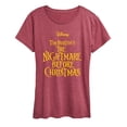 thumbnail image 1 of The Nightmare Before Christmas - Logo Short Sleeve Graphic T-Shirt, 1 of 4