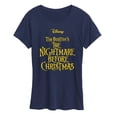 thumbnail image 1 of The Nightmare Before Christmas - Logo Short Sleeve Graphic T-Shirt, 1 of 4