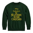 thumbnail image 1 of The Nightmare Before Christmas - Logo - Youth Boys Crew Fleece Sweatshirt, 1 of 3