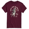 thumbnail image 1 of The Nightmare Before Christmas - Love To Death - Men's Short Sleeve Graphic T-Shirt, 1 of 4