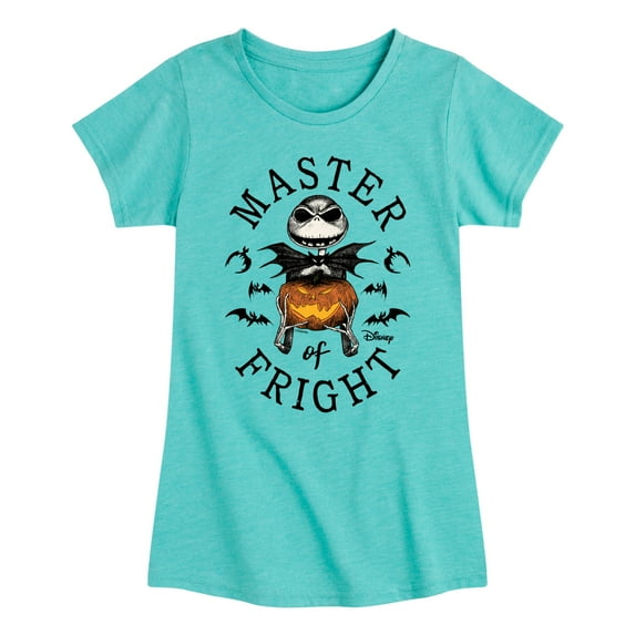 The Nightmare Before Christmas - Master Of Fright - Toddler And Youth Girls Short Sleeve Graphic T-Shirt