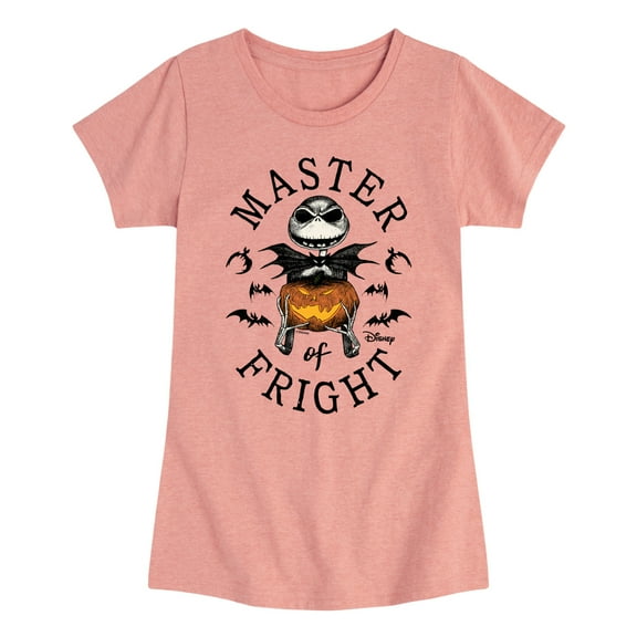 The Nightmare Before Christmas - Master Of Fright - Toddler And Youth Girls Short Sleeve Graphic T-Shirt