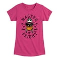 thumbnail image 1 of The Nightmare Before Christmas - Master Of Fright - Toddler And Youth Girls Short Sleeve Graphic T-Shirt, 1 of 5
