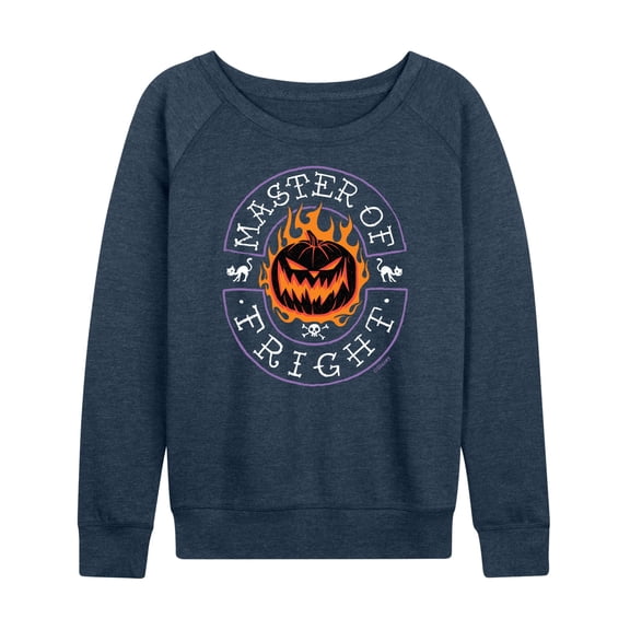 The Nightmare Before Christmas - Master Of Fright - Women's Lightweight French Terry Long Sleeve Shirt