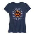 thumbnail image 1 of The Nightmare Before Christmas - Master Of Fright - Women's Short Sleeve Graphic T-Shirt, 1 of 5