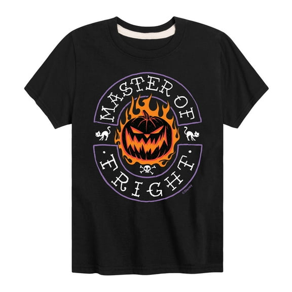 The Nightmare Before Christmas - Master Of Fright - Youth Short Sleeve Graphic T-Shirt