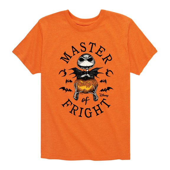 The Nightmare Before Christmas - Master Of Fright - Youth Short Sleeve Graphic T-Shirt