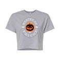 thumbnail image 1 of The Nightmare Before Christmas - Master of Fright- Juniors Cropped Cotton Blend T-Shirt, 1 of 5
