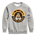 thumbnail image 1 of The Nightmare Before Christmas - Mayor Elected Official - Youth Crewneck Fleece Sweatshirt, 1 of 5