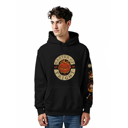 The Nightmare Before Christmas, Men's & Big Men's Graphic Hoodie, Flash Nightmare, Sizes S-3XL