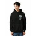 thumbnail image 1 of The Nightmare Before Christmas, Men's & Big Men's Graphic Hoodie, Jack Arms Folded, Sizes S-3XL, 1 of 3