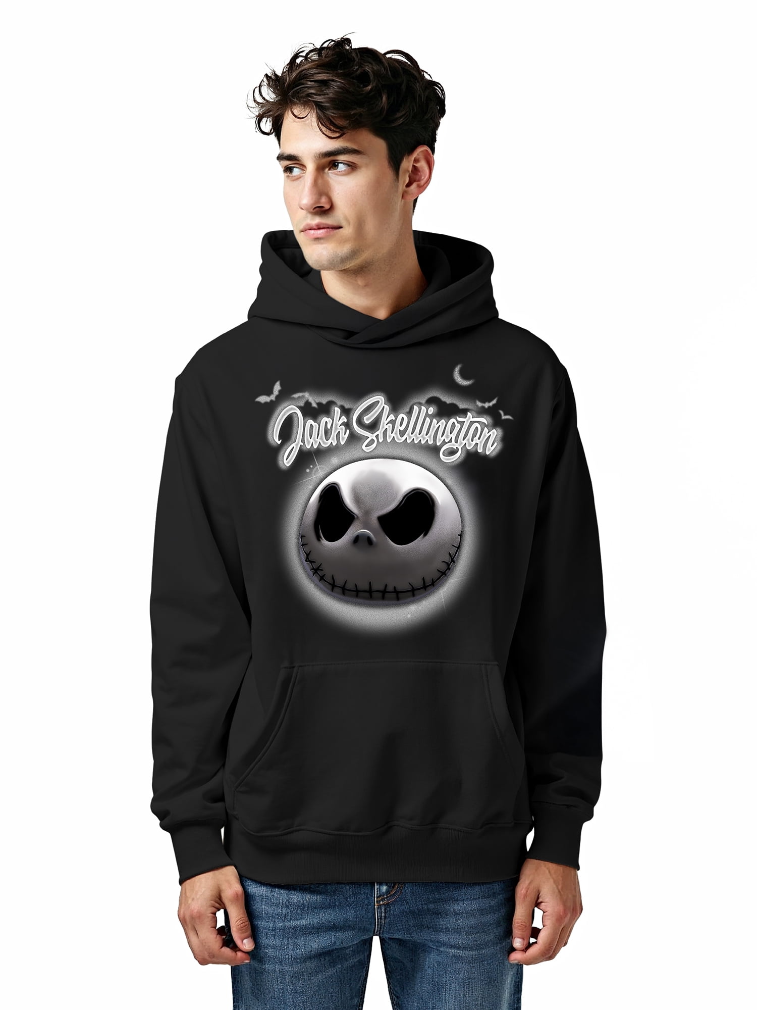 The Nightmare Before Christmas, Men's & Big Men's Graphic Hoodie, Sizes XS-3XL