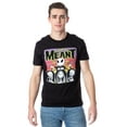 thumbnail image 1 of The Nightmare Before Christmas Men's Jack And Sally Simply Meant To Be Adult T-Shirt, 1 of 7