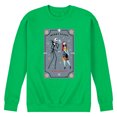 thumbnail image 1 of The Nightmare Before Christmas - Merry Scary Holidays - Men's Crew Neck Fleece Pullover, 1 of 5