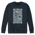 thumbnail image 1 of The Nightmare Before Christmas - Merry Scary Holidays - Men's Crew Neck Fleece Pullover, 1 of 5