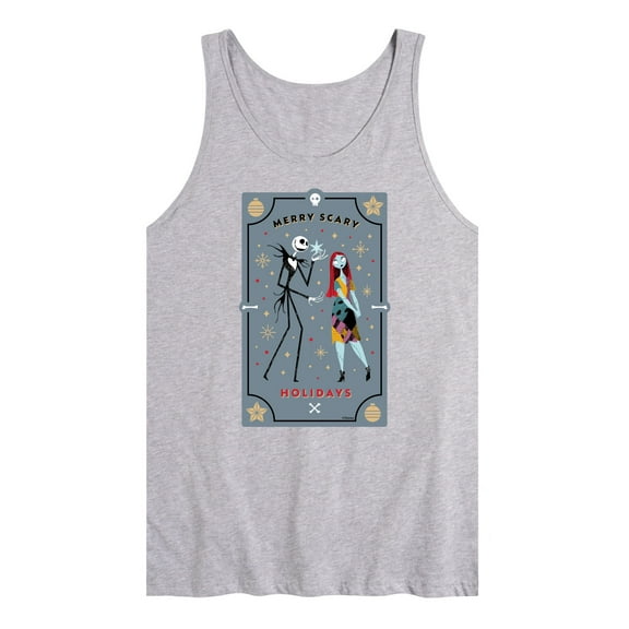 The Nightmare Before Christmas - Merry Scary Holidays - Men's Jersey Tank Top