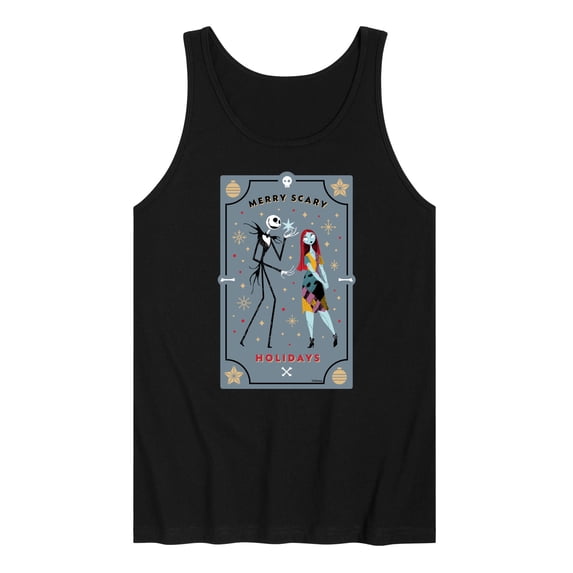 The Nightmare Before Christmas - Merry Scary Holidays - Men's Jersey Tank Top