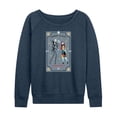 thumbnail image 1 of The Nightmare Before Christmas - Merry Scary Holidays - Women's Lightweight French Terry Long Sleeve Shirt, 1 of 5