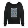 thumbnail image 1 of The Nightmare Before Christmas - Merry Scary Holidays - Women's Lightweight French Terry Long Sleeve Shirt, 1 of 5