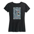 thumbnail image 1 of The Nightmare Before Christmas - Merry Scary Holidays - Women's Short Sleeve Graphic T-Shirt, 1 of 5