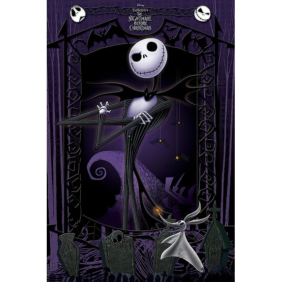 The Nightmare Before Christmas - Movie Poster / Print (It's Jack) (Poster & Poster Strip Set)