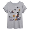 thumbnail image 1 of The Nightmare Before Christmas - Multi Hit - Juniors Oversized Graphic T-Shirt, 1 of 4